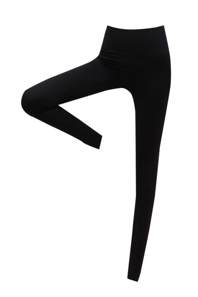 Cashmere shark pants female autumn and winter wear extra thick tight pressure thin leg waist lift buttock Barbie Yoga Leggings  SKSP029 detail view-2